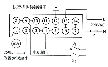 DKZ直行程電動(dòng)執(zhí)行機(jī)構(gòu)接線端子