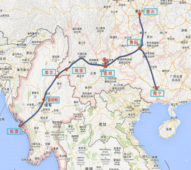 中緬油氣管線線路圖-http://yigongchang99.com/news/1315.html