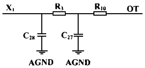 多路溫度遠(yuǎn)傳監(jiān)測儀輸入電路圖