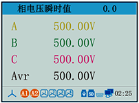 電能質(zhì)量分析儀相電壓瞬時(shí)值